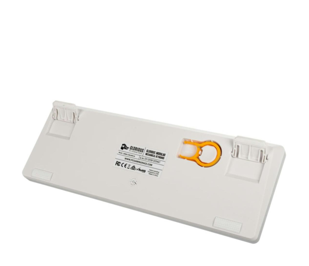 Glorious OUTLET - GMMK Compact Gateron Brown biała - 1569218 - zdjęcie 5